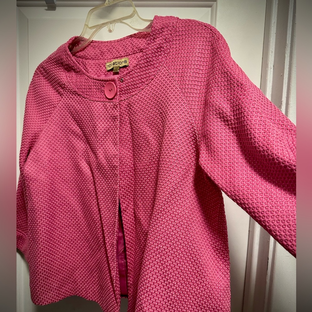 Pink Notations Vintage Short Jacket